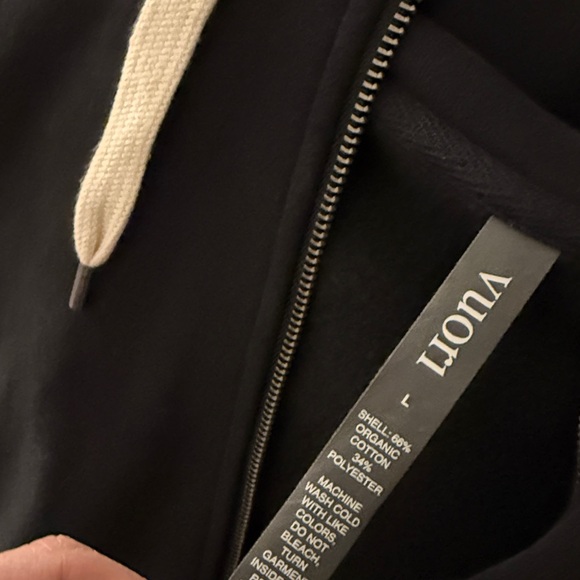 NEW Vuori Women’s Restore Hoodie Black L - Picture 14 of 16